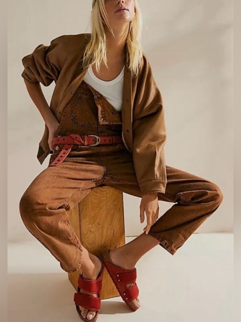 We The Free Vegan Wild Rose Faux Leather